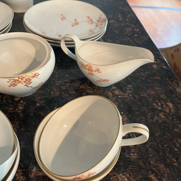 FUKAGAWA Arita Japanese Vintage Hand Painted Tea Set 21pc - Picture 5 of 9